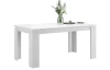 Rozkládací jídelní stůl Titan 160x90 cm, bílý