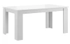 Rozkládací jídelní stůl Titan 160x90 cm, bílý