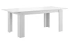 Rozkládací jídelní stůl Titan 160x90 cm, bílý