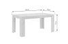 Rozkládací jídelní stůl Titan 160x90 cm, bílý