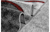 Koberec Brilliance 120x170 cm, červeno-šedý