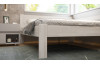 Rohová postel se zástěnou vpravo Fava P 180x200 cm, bělený buk