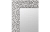 Nástěnné zrcadlo Glamour 40x120 cm, stříbrná struktura