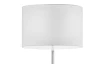 Stojací lampa Hotel, bílá látka