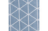 Osuška Triangle 67x140 cm, Niagara modrá, grafický vzor