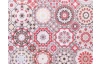 Dekorační polštář Marika 45x45 cm, růžový, orientální mandaly