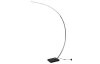 Stojací LED lampa Bangkok 180 cm, matný nikl