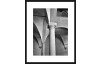 Rámovaný obraz Architektura 40x50 cm, černobílý