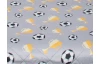 Dětský přehoz na postel Fotbal, 170x210 cm