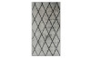Koberec Králík 160x240 cm, šedý, vzor diamant
