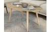 Oválný konferenční stolek Porto, dub artisan