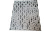 Koberec Králík 80x150 cm, šedý, geometrický vzor