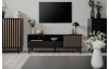 TV skříňka Monea, černý/dub artisan