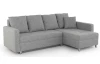 Rohová sedací souprava Kappeln, šedá látka