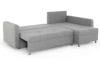 Rohová sedací souprava Kappeln, šedá látka