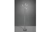 Stojací LED lampa Reed 195 cm, matný nikl, 5 svítidel