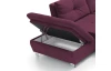 Sedací souprava Madeira 3B, fialová lila, tvar levé U
