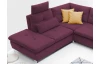 Sedací souprava Madeira 3B, fialová lila, tvar levé U