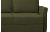 Rohová sedací souprava Livorno, olivově zelená tkanina