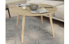 Kulatý konferenční stolek Porto 80 cm, dub artisan