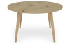Kulatý konferenční stolek Porto 80 cm, dub artisan