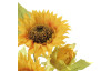 Umělá květina Slunečnice 60 cm, žlutá, 3 květy