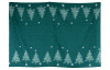 Vánoční ubrus Stromky, zelený, 160x130 cm