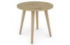 Kulatý konferenční/odkládací stolek Porto 50 cm, dub artisan