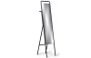 Stojací zrcadlo s šatní tyčí Merida, černý rám