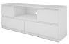 TV skříňka Carlos, bílá, šířka 140 cm