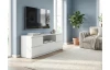 TV skříňka Carlos, bílá, šířka 140 cm