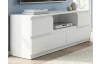 TV skříňka Carlos, bílá, šířka 140 cm