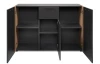Skříňka se zásuvkou Santio 125 cm, dub artisan/antracit