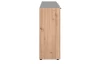 Skříňka se zásuvkou Santio 125 cm, dub artisan/antracit