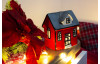 Vánoční dekorace/svícen Červený domeček