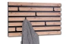Věšák na zeď Tip, dub artisan/černý