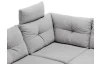 Sedací souprava Madeira 3B, světle šedá, tvar levé U