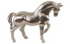 Dekorační soška Kůň, stříbrná