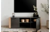 TV stolek Santio 138 cm, dub artisan/antracit