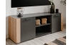 TV stolek Santio 138 cm, dub artisan/antracit