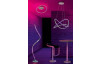 Stojací lampa Rubin, LED, RGBW, imitace křišťálů