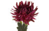 Umělá květina Chryzantéma 60 cm, tmavě fialová