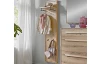 Nástěnný šatní panel Perado, výška 180 cm, dub evoke