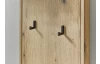 Nástěnný šatní panel Perado, výška 180 cm, dub evoke