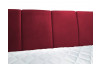 Postel boxspring Fresco 180x200 cm, červená látka