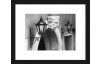 Rámovaný obraz Lampy 20x25 cm, černobílý