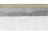 Provázkový závěs/záclona Hammer 90x245 cm, stříbrná