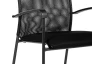 Konferenční židle Spider, černá látka