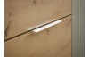 Komoda se zásuvkami Simada 150 cm, dub artisan/šalvějově zelená