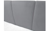 Postel boxspring Fresco 180x200 cm, světle šedá látka